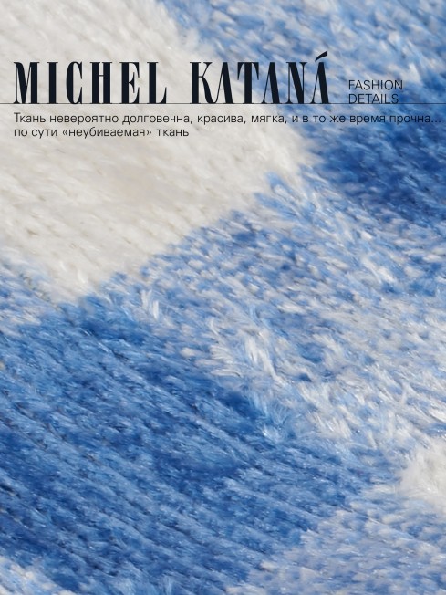 Клатч-конверт-косметичка из Шелка Женский CATTO NAVY!_Thiny/S